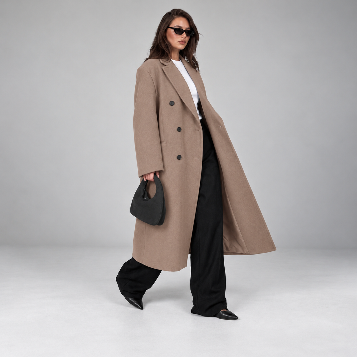 The Oversized Double-Breasted Coat