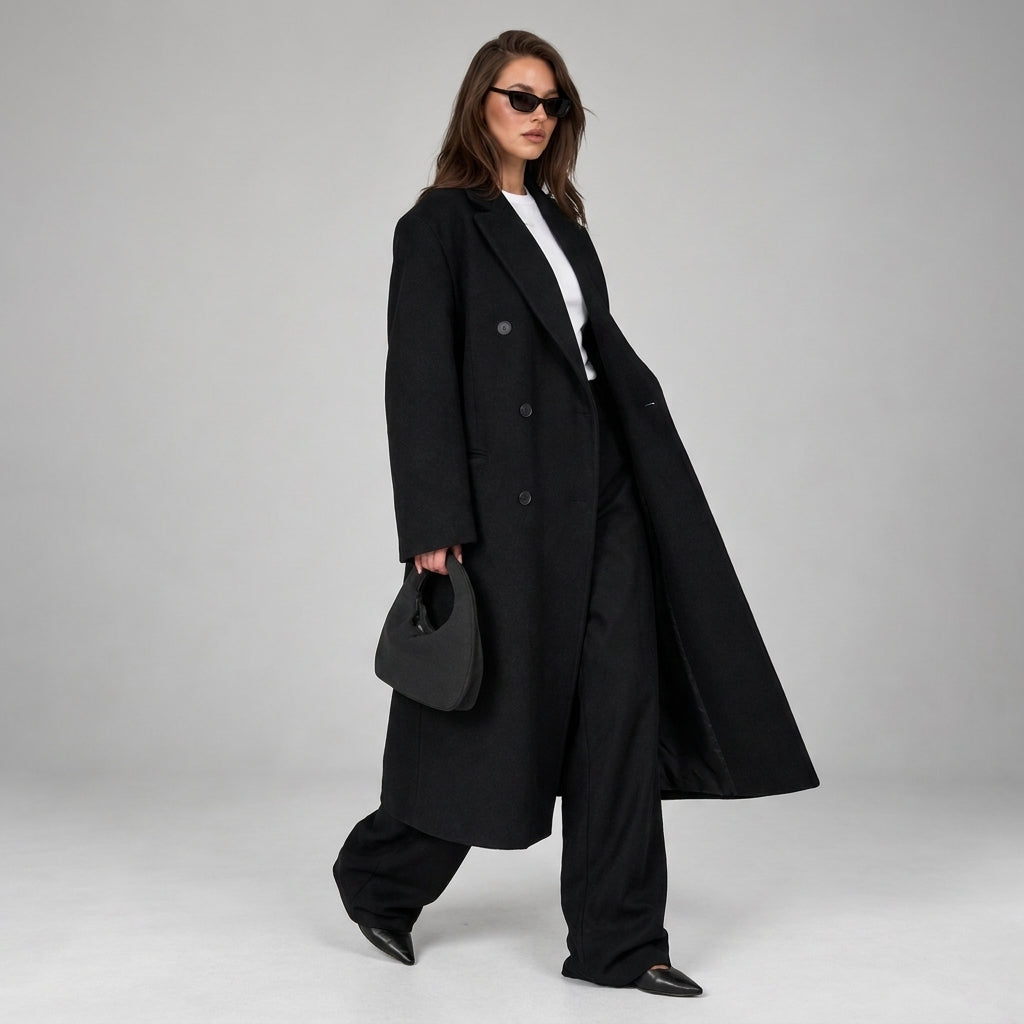 The Oversized Double-Breasted Coat