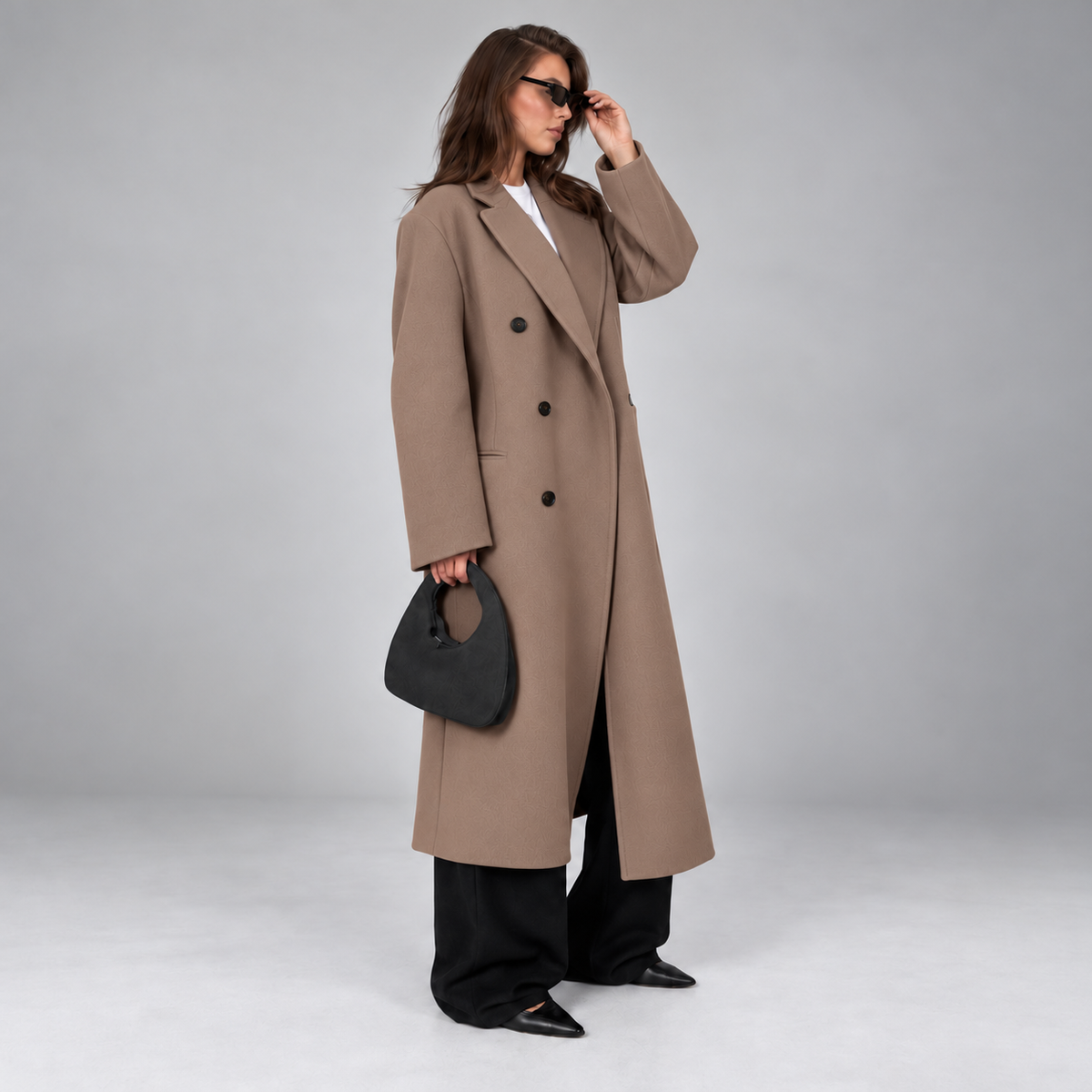 The Oversized Double-Breasted Coat