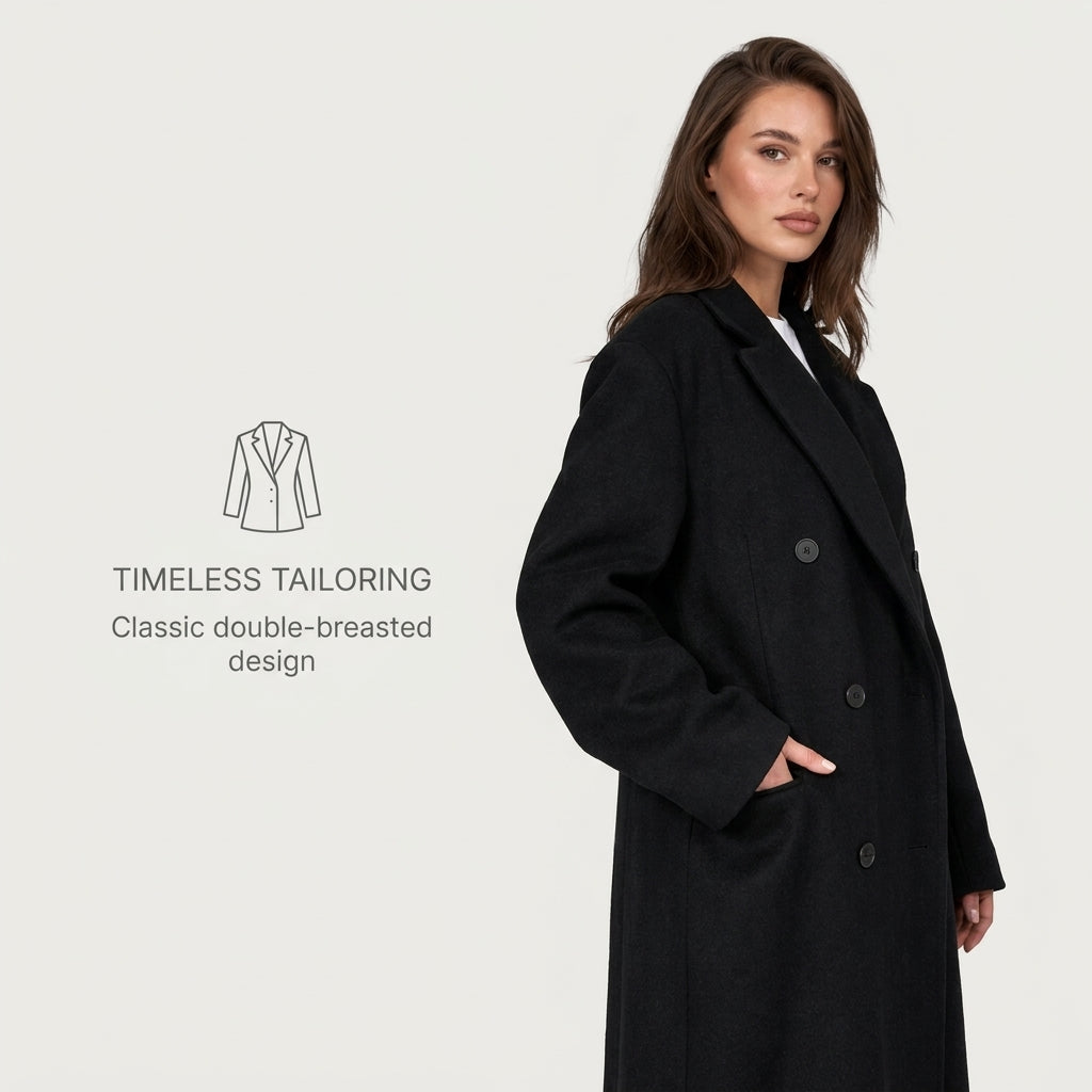 The Oversized Double-Breasted Coat