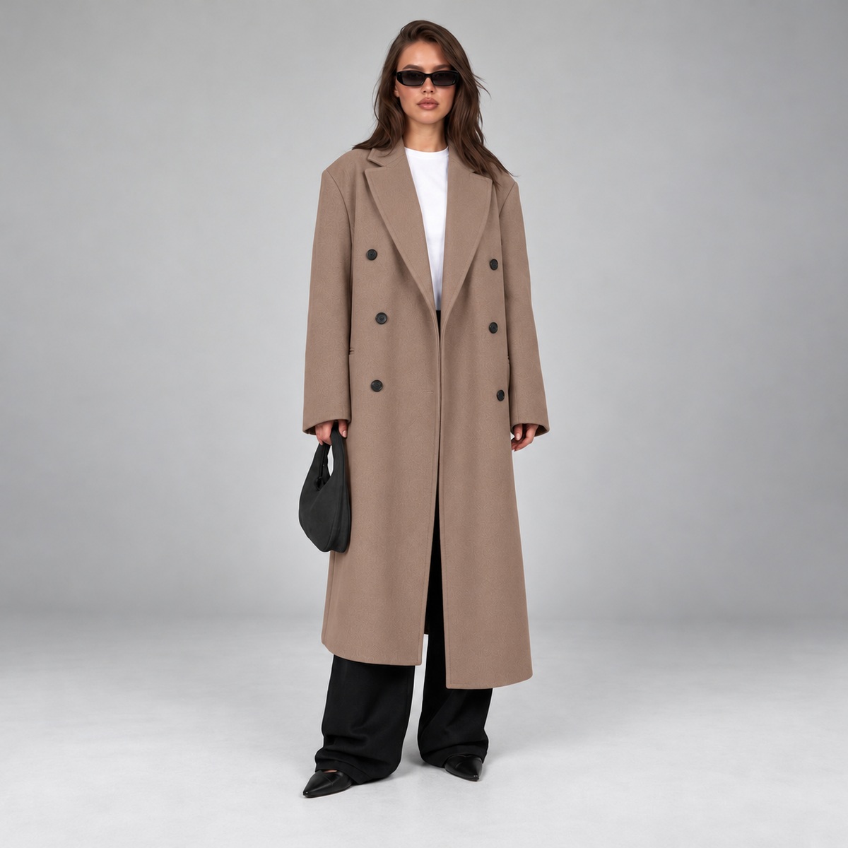 The Oversized Double-Breasted Coat