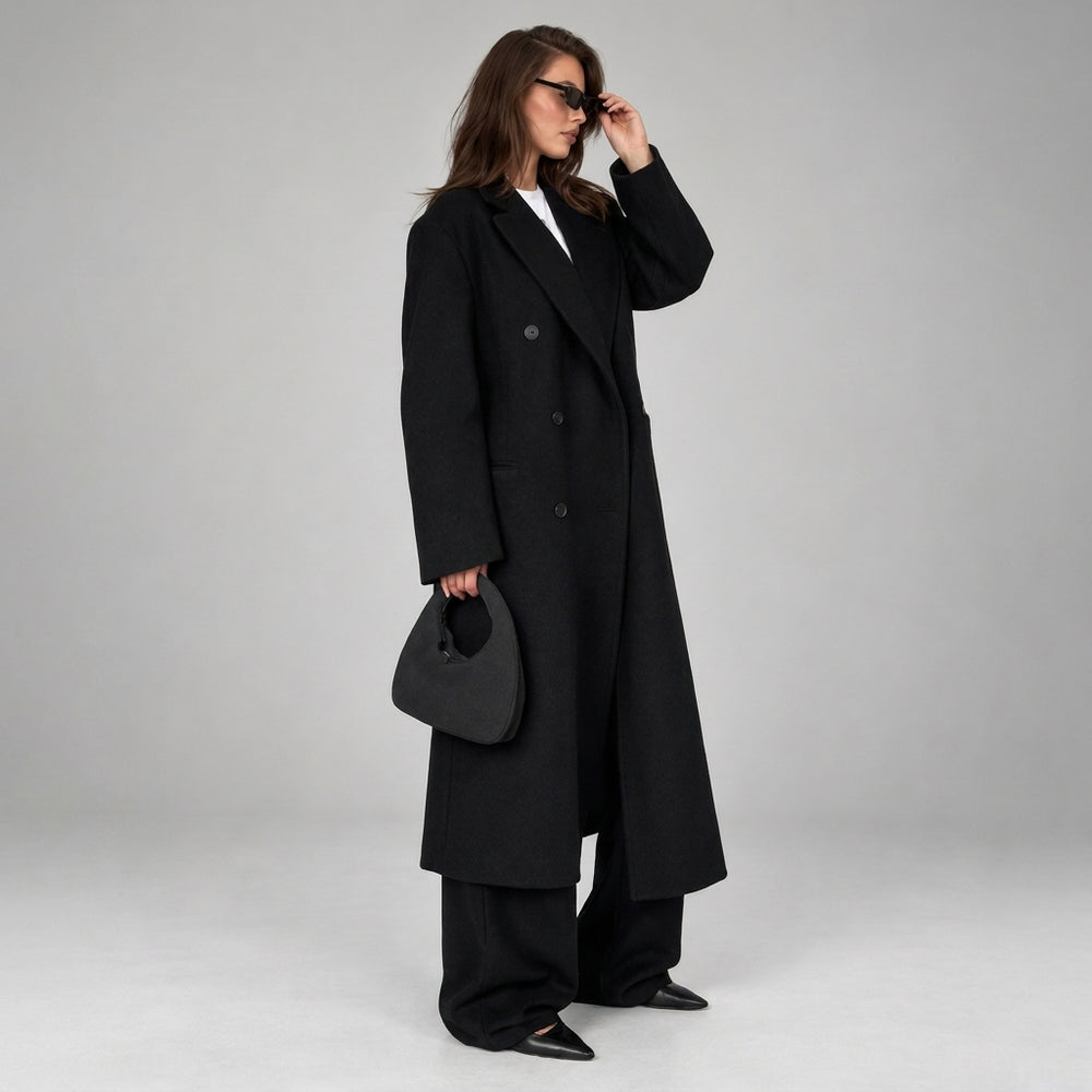 The Oversized Double-Breasted Coat