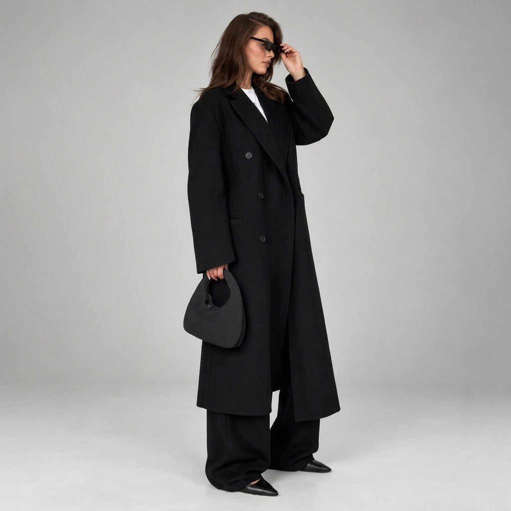 The Oversized Double-Breasted Coat
