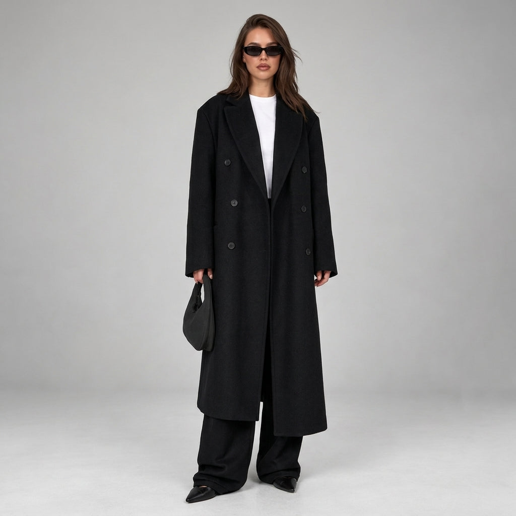 The Oversized Double-Breasted Coat