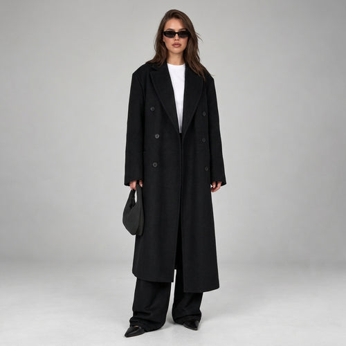 The Oversized Double-Breasted Coat